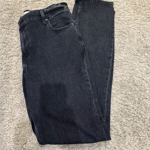 Abercrombie & Fitch Black 90’s slim fit ultra high rise jeans